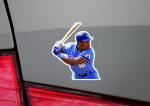 Bo Jackson Royals Glossy Sticker Vinyl Laminate