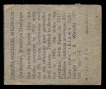 1943 M.P. & Co. Joe Medwick Baseball Card