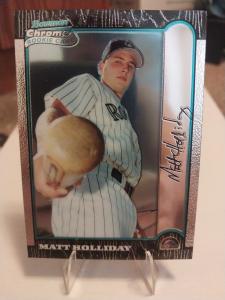 1999 Bowman Chrome Matt Holliday Rookie Card #400
