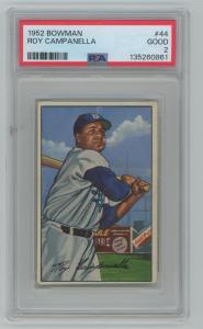 1952 Bowman Roy Campanella PSA 2 #44 Card