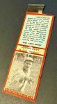 1935-36 Dizzy Dean RED Border Matchbook Card