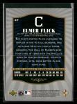 2001 SP Legendary Cuts Elmer Flick Card #47