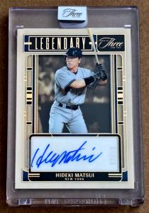 2025 Panini Hideki Matsui Auto Gold 07/10