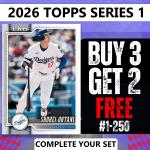 2026 Topps Series 1 Baseball Singles You Choose