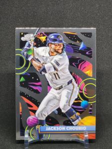 2025 Topps Chrome Cosmic Jackson Chourio #124