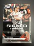 2025 Topps Now Pete Alonso Signed Card