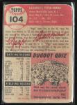 Yogi Berra 1953 Topps #5 Yankees Card