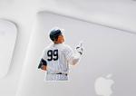 Aaron Judge Yankees Glossy Sticker Vinyl Decal