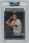 Bobby Richardson 2005 Topps Autographed Card #TA-BCR