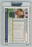 Bobby Richardson 2005 Topps Autographed Card #TA-BCR
