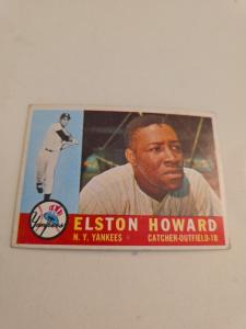 1960 Topps Elston Howard Baseball Card #65