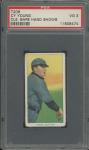 T206 Cy Young Bare Hand Sweet Caporal Card