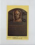 1981 Hall of Fame Postcards Morgan Bulkeley