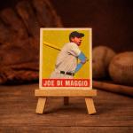 Joe DiMaggio Vintage Style Display Card