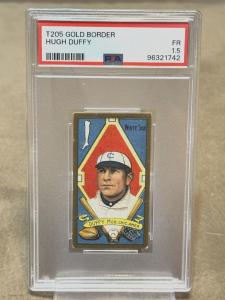 Hugh Duffy 1911 T205 Gold Border PSA 1.5