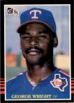 1985 Donruss George Wright Baseball Card #256
