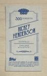 Rickey Henderson 2024 Topps 206 Base Card
