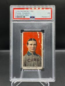 1909-11 T206 Frank Chance Chicago Cubs Card
