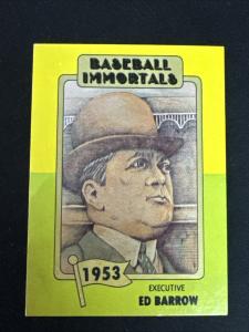 1980 Topps Ed Barrow #63 Baseball Card