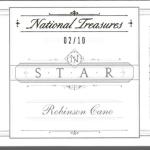 Robinson Cano 2015 Panini National Treasures Booklet