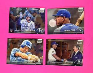 2022 Kansas City Royals Stadium Club Chrome Set