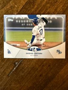 Topps Shohei Ohtani 50/50 Base Card #14