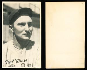 1936 R314 Goudey Paul Waner Sports Card