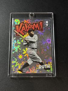 Babe Ruth 2022 Panini Absolute Kaboom Card