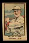 1921 W551 Home Run Baker Yankees Strip Card