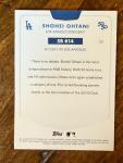 Topps Shohei Ohtani 50/50 Base Card #14