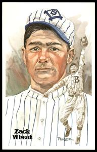 Zack Wheat 1980 Hall of Fame Sports Card