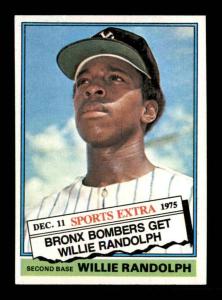 1976 Topps Willie Randolph #592 Card