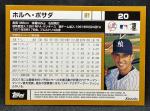 2002 Topps Kanebo Gum Jorge Posada Yankees Card