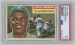 Jackie Robinson 1956 Topps Gray Back #30 Card