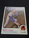 Don Sutton 1973 Topps Los Angeles Dodgers Card