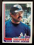 1982 Topps Reggie Jackson #300 Yankees Card