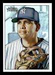2007 Bowman Heritage Alex Rodriguez Rainbow Foil #190