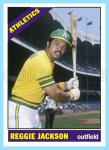 Reggie Jackson Custom Art Card - Oakland A's