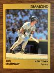 1991 Don Mattingly Limited Edition Diamond Card