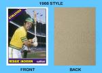 Reggie Jackson Custom Art Card - Oakland A's