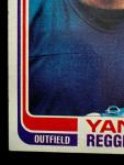 1982 Topps Reggie Jackson #300 Yankees Card