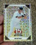 Don Mattingly /7 Purple & /15 Silver Lazer Card