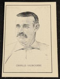 Charles Radbourne 1950 Callahan HOF Card