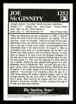 Joe McGinnity 1994 Conlon Collection Card #1252
