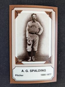1975 Fleer A.G. Spalding Baseball Card #4