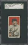 1909 T206 John McGraw Portrait Card SGC 1