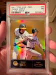 2001 Topps Gold Label Johnny Damon /299 PSA 7