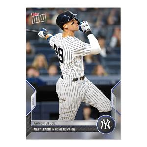 2022 Topps NOW Aaron Judge HR Leader Card