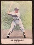 1961 Joe DiMaggio Golden Press Hall of Fame Card