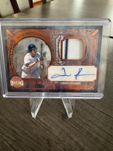 2025 Leaf Bronx Legacy Jason Giambi Auto Card